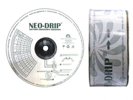 капельная лента neo-drip (толщина 6 mils), шаг 20 см, вылив 1,6 л/ч - 2050 м